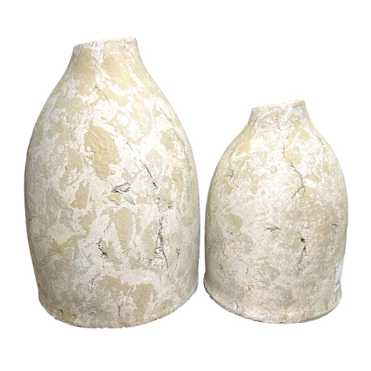 Pair of Clay Vases