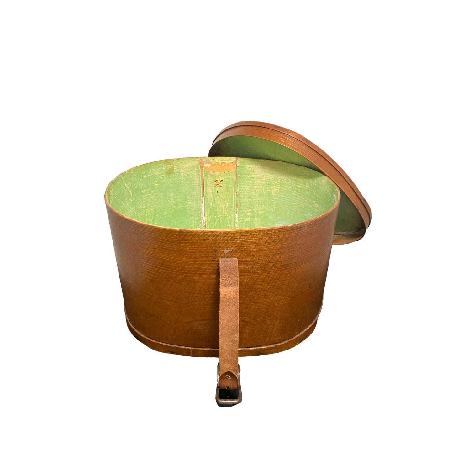 Wooden Hat Box