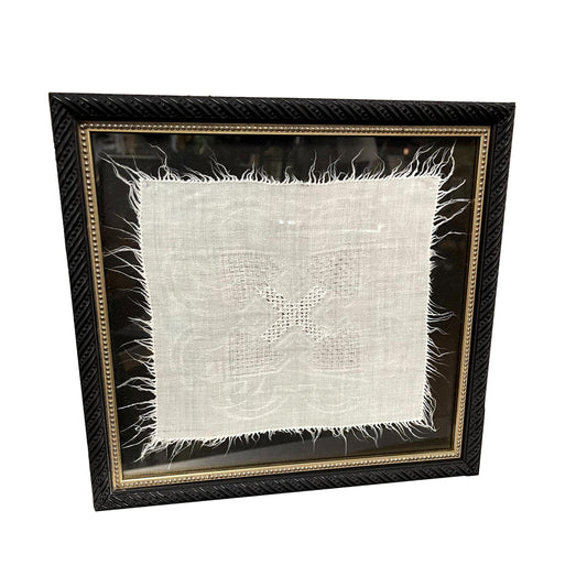 Framed Square Doily