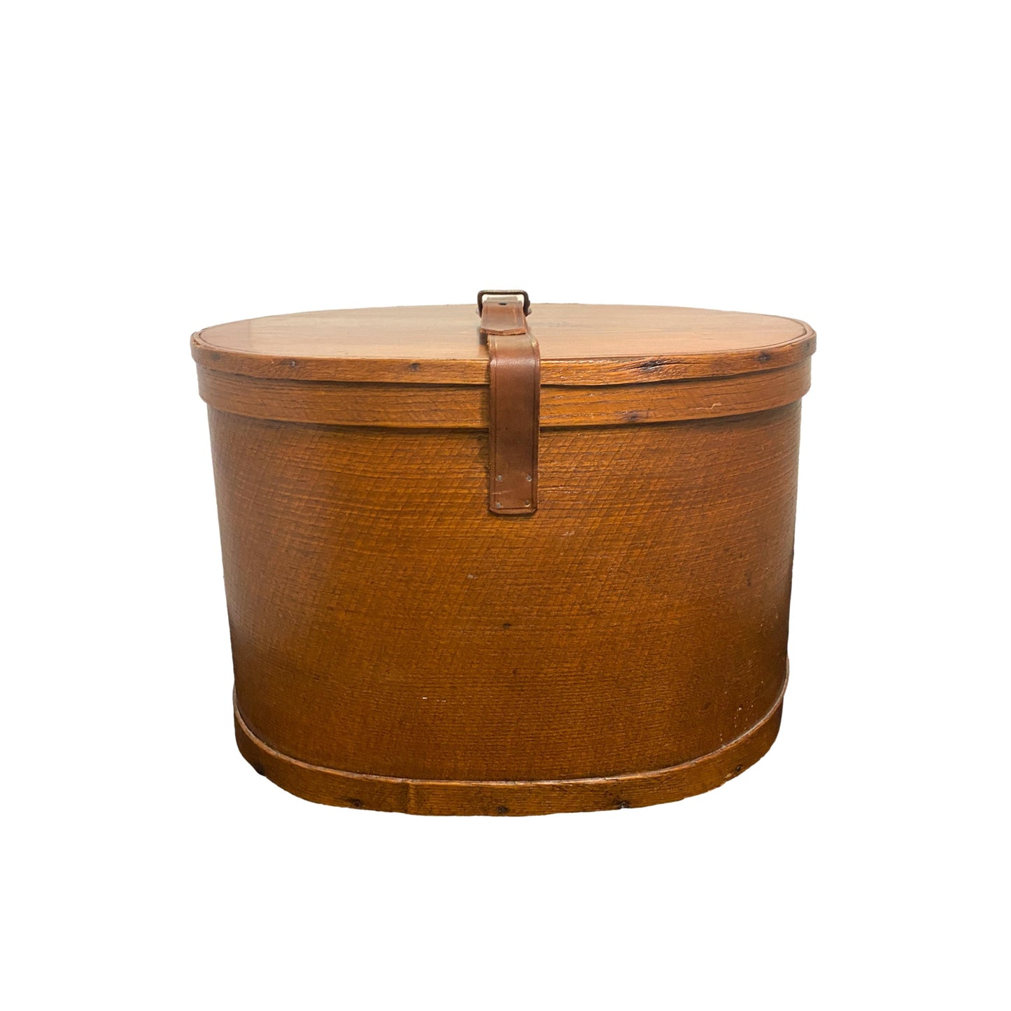 Wooden Hat Box