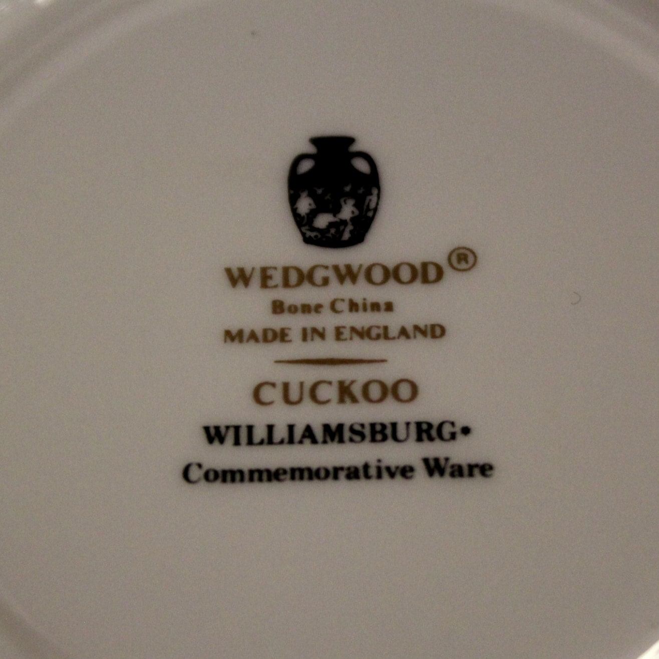 Wedgwood "Cukoo" Cup & Saucer