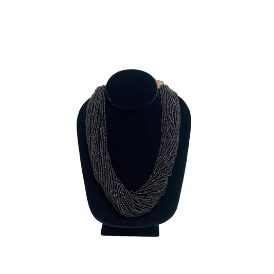 Black Indian Konyak Naga Necklace