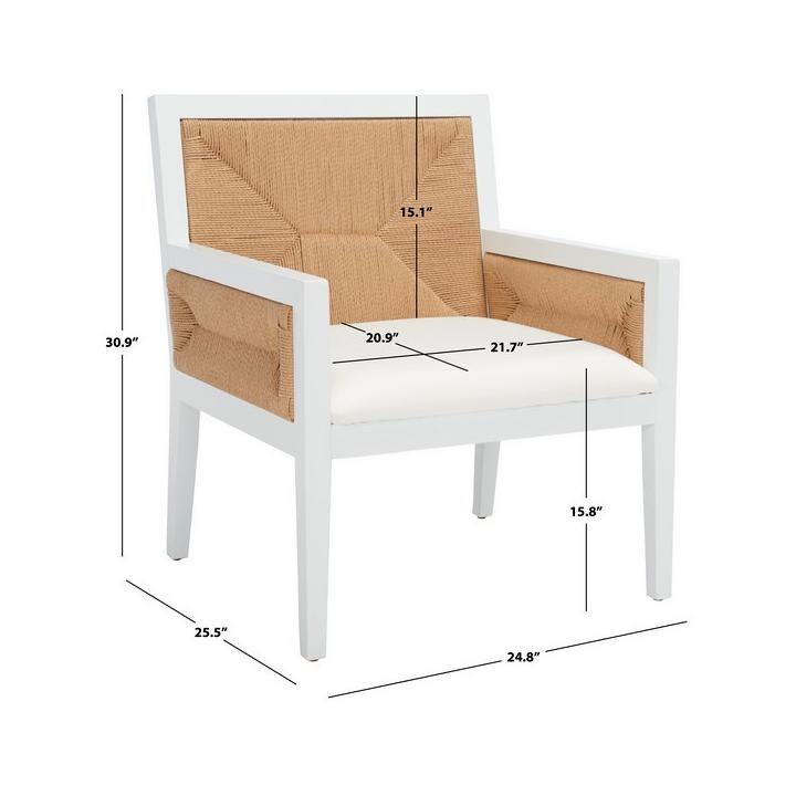 Emilio Woven Accent Chair
