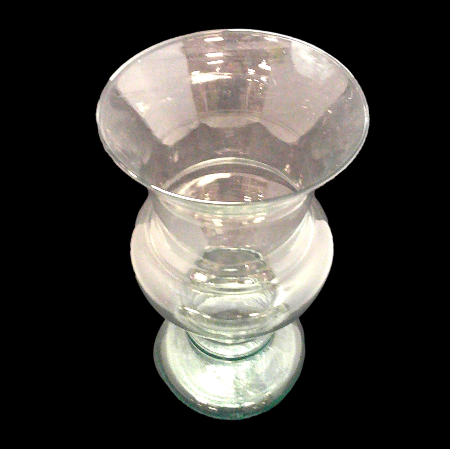 Glass Pedestal Vase