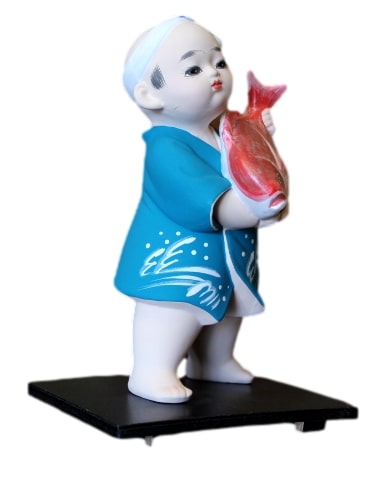 Asian Doll w/Fish