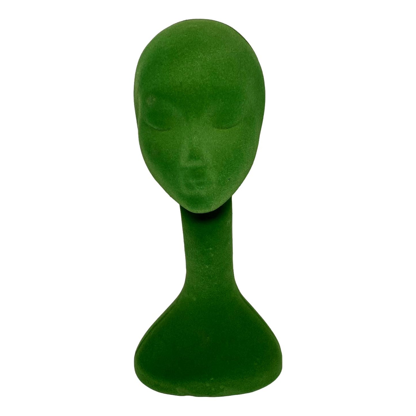 Vintage 1960s Green Wig Head