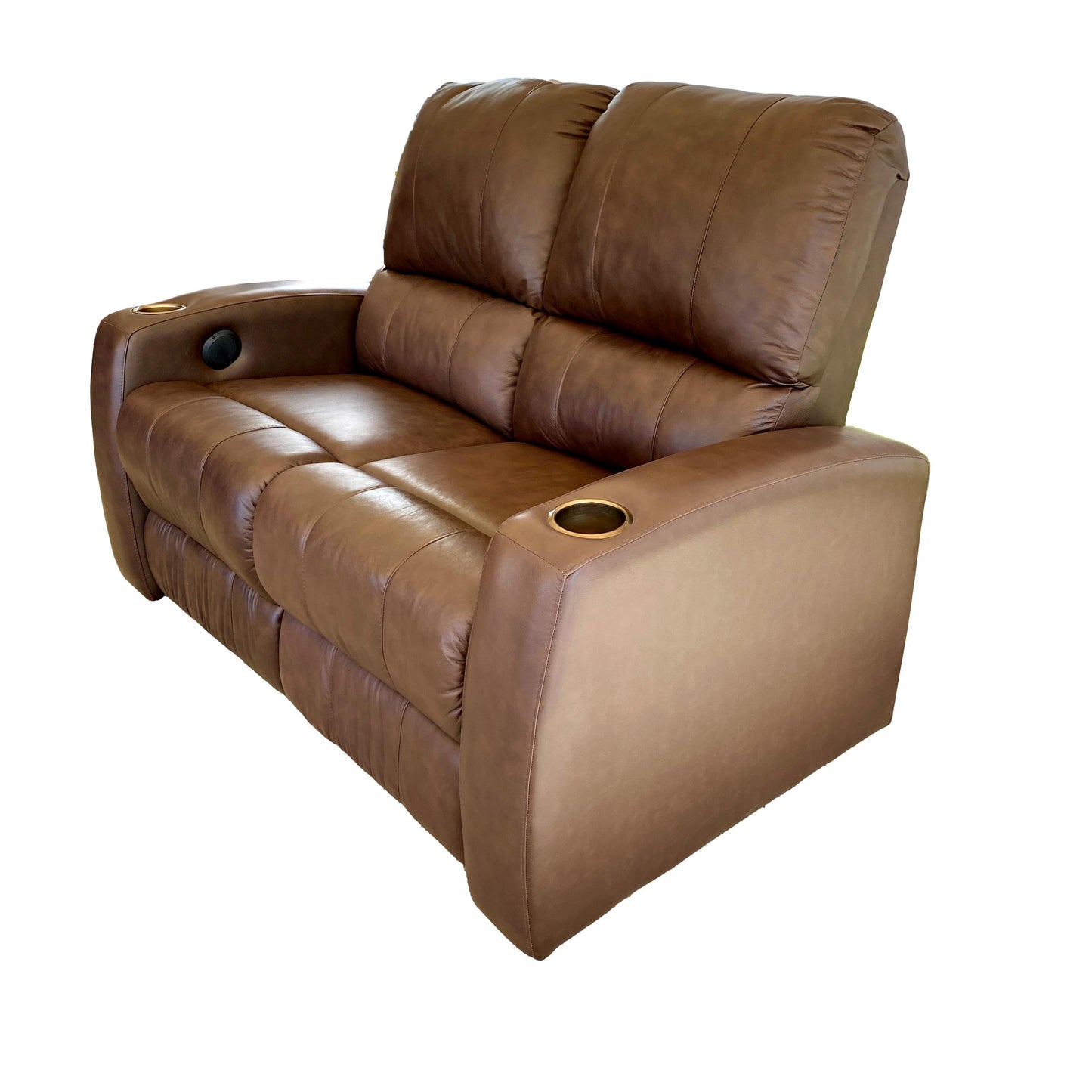 Leather Reclining Loveseat