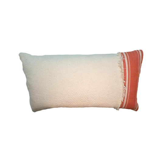 Orange Stripe Pillow