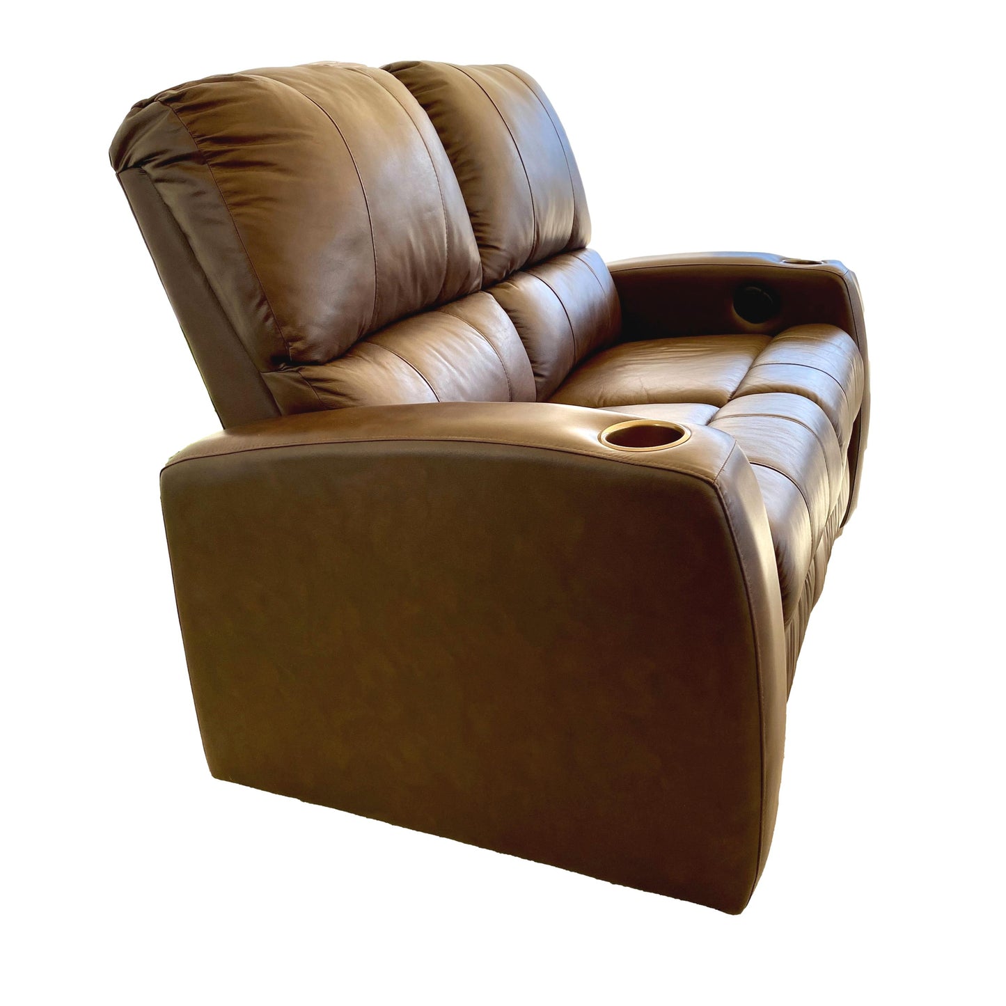 Leather Reclining Loveseat