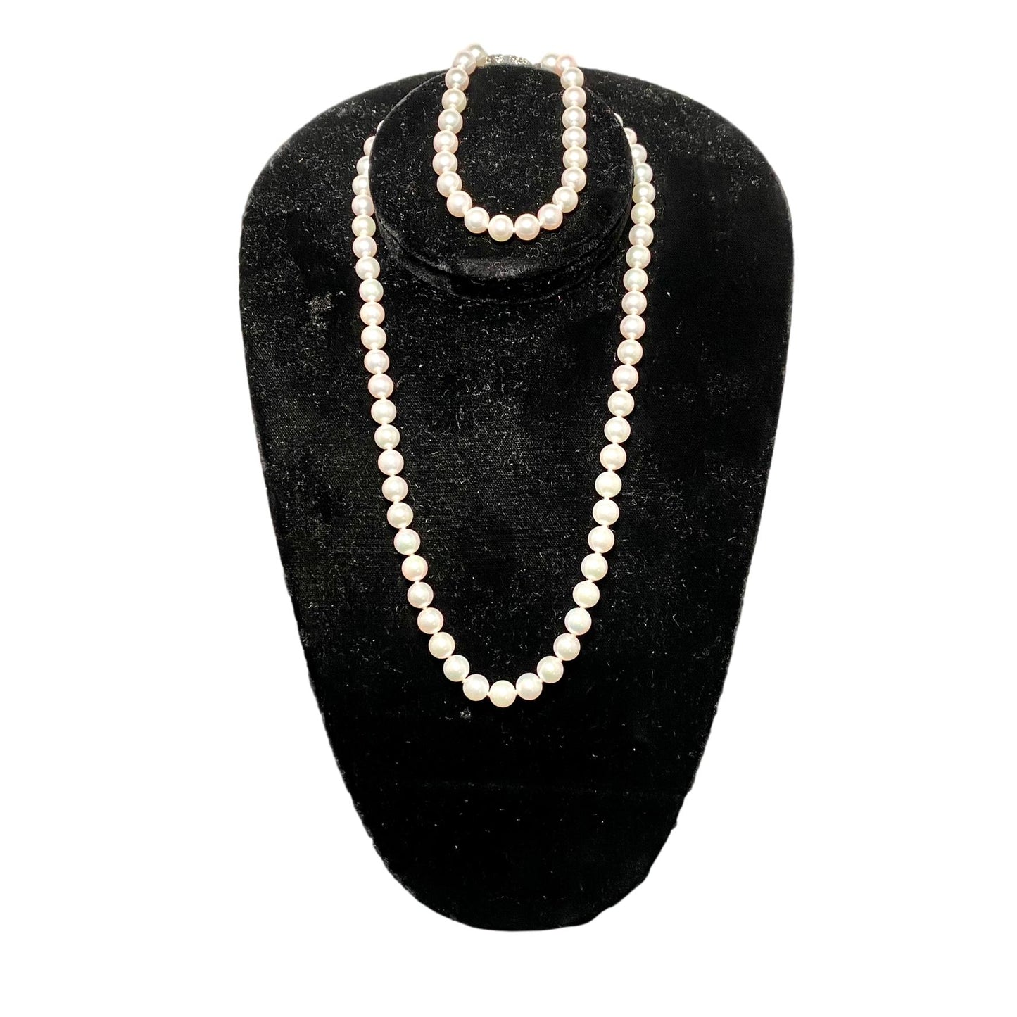 Cultured Pearls & Bracelet