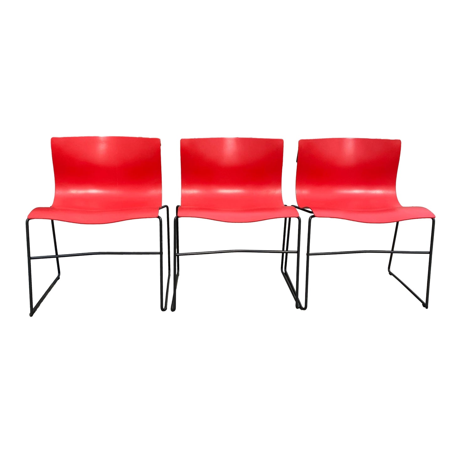 Set of 3 Knoll Handkerchief Chairs