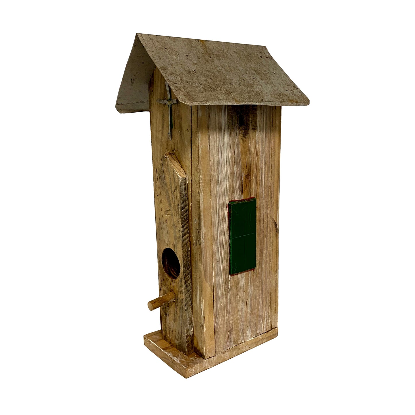 Green Embellished Bird House