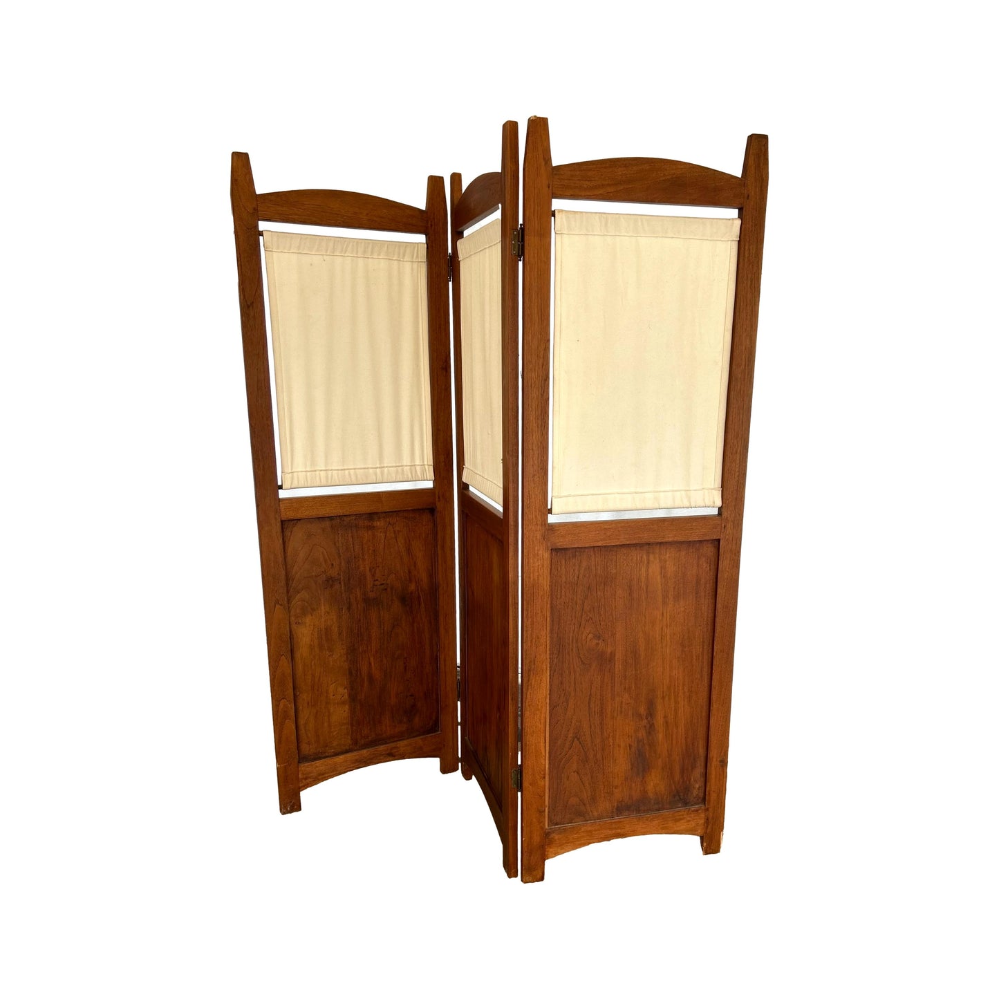 3 Panel Wooden Divider