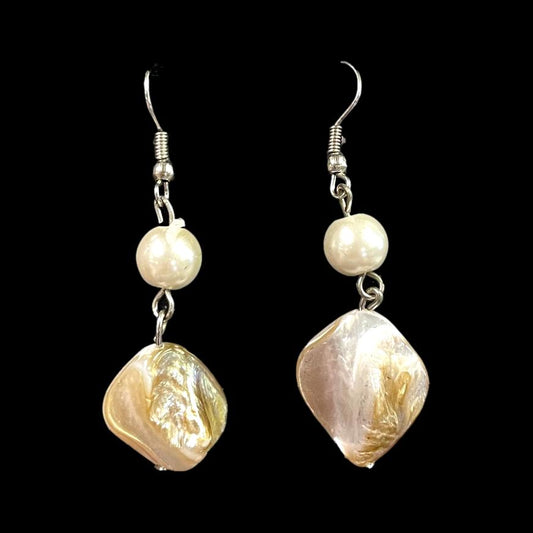 Stone Dangle Earrings