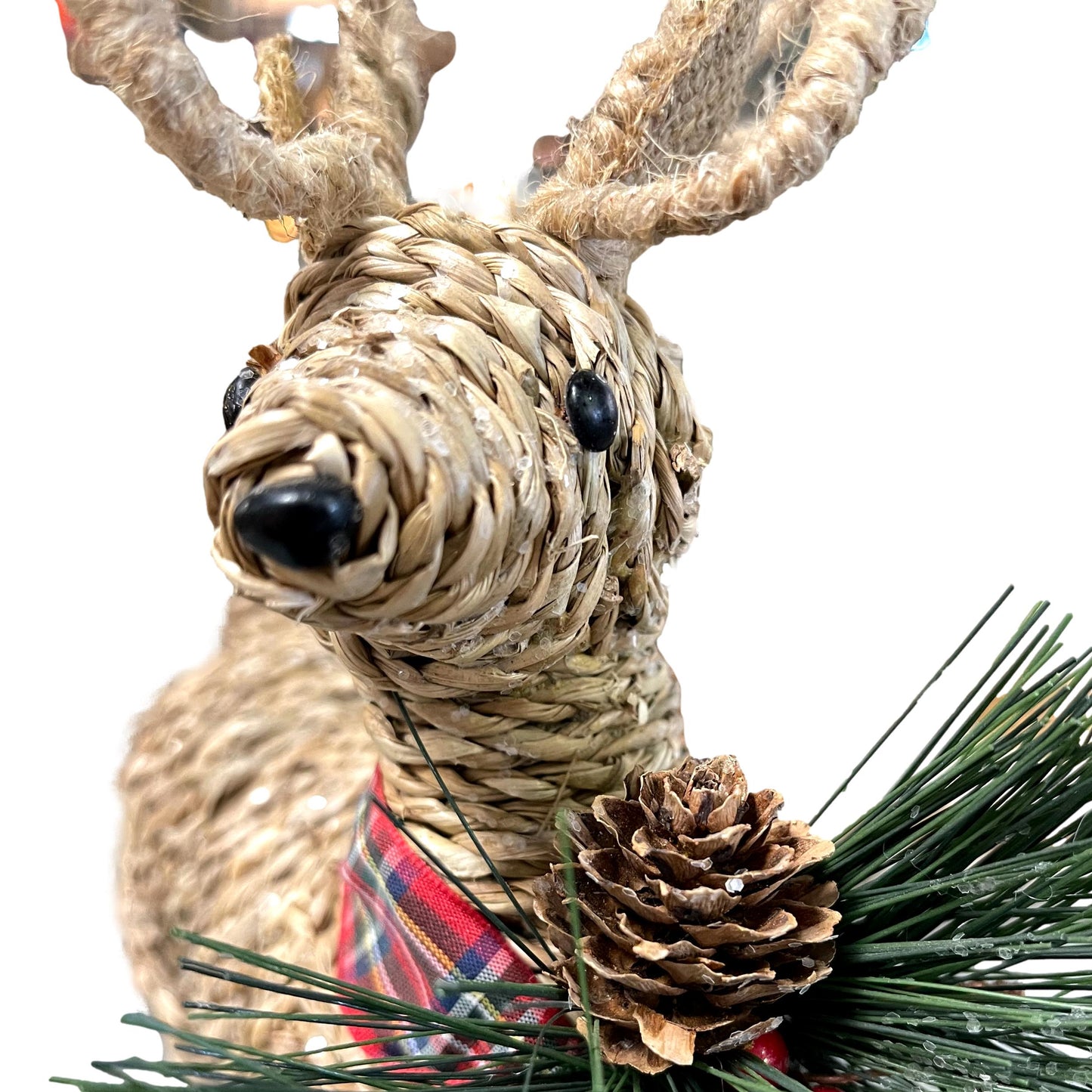 Wicker Reindeer Decorations