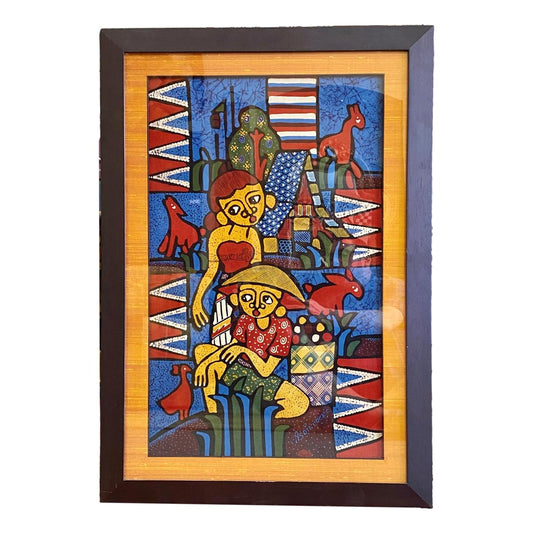 Framed Batik