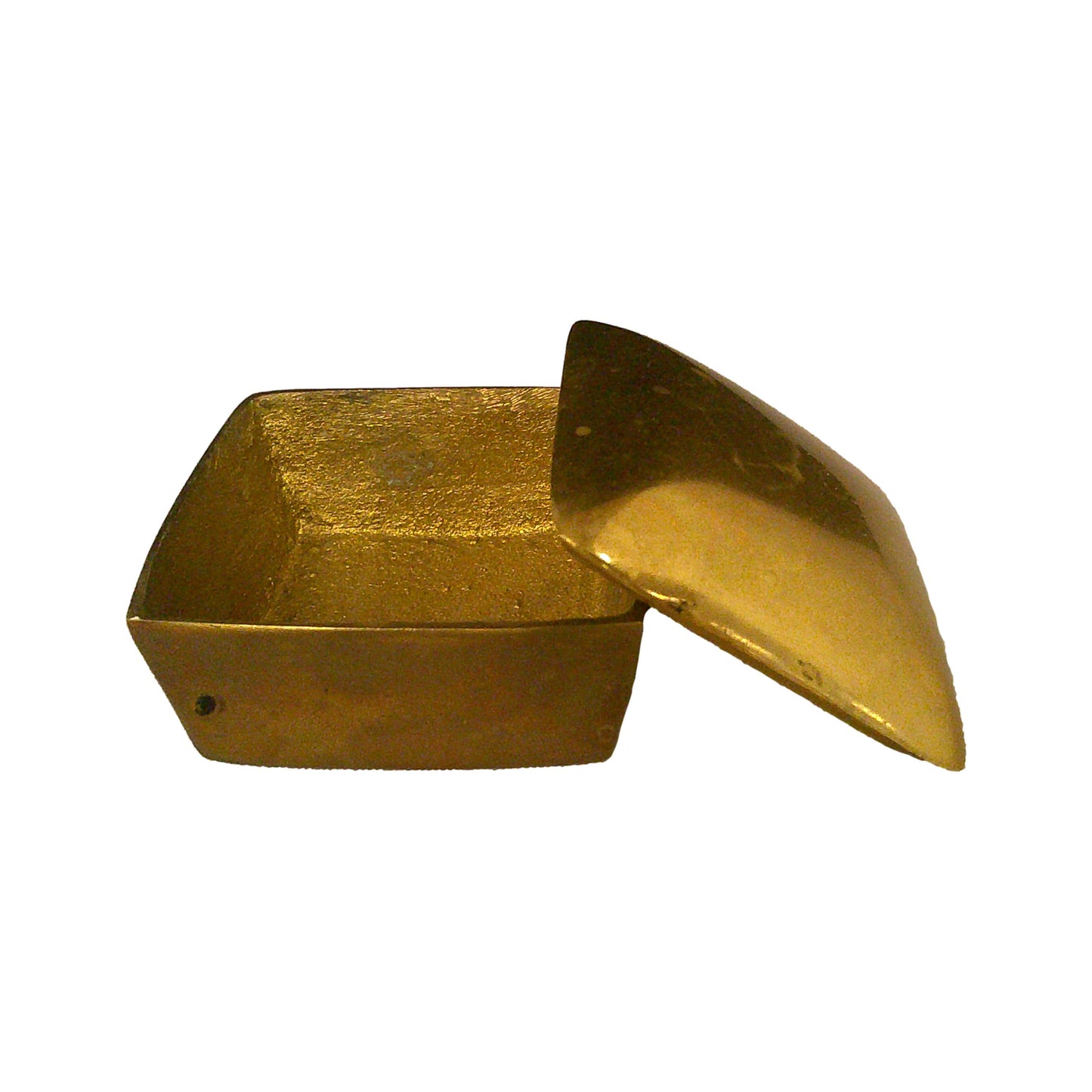 Solid Brass Trinket Box