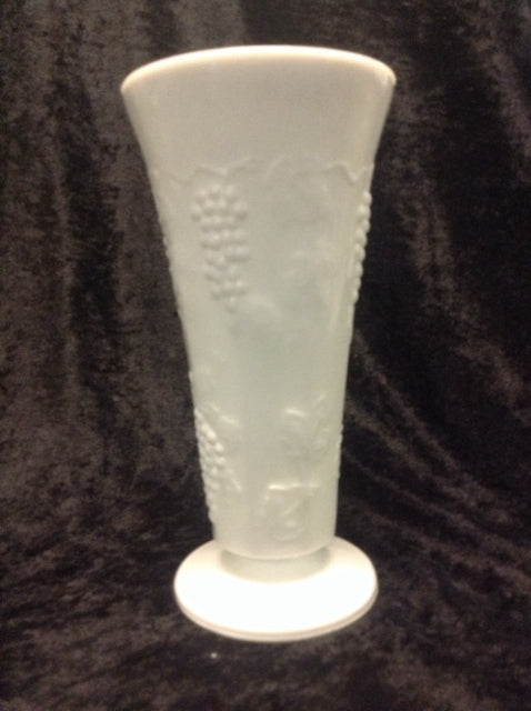 8" Milk Glass Vase - alabamafurniture