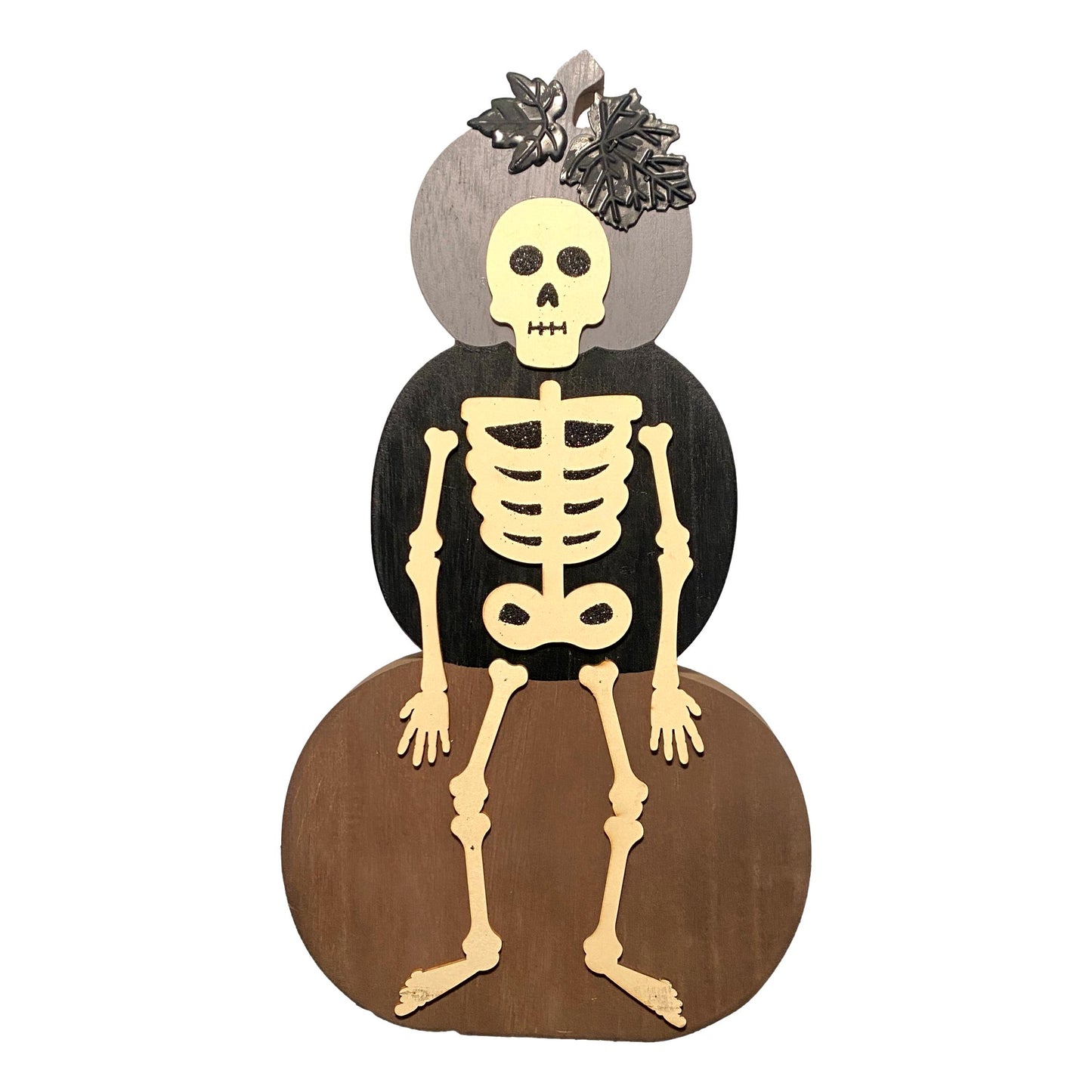 Skeleton Pumpkin Decoration