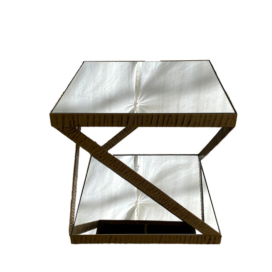 Mirrored Accent Table