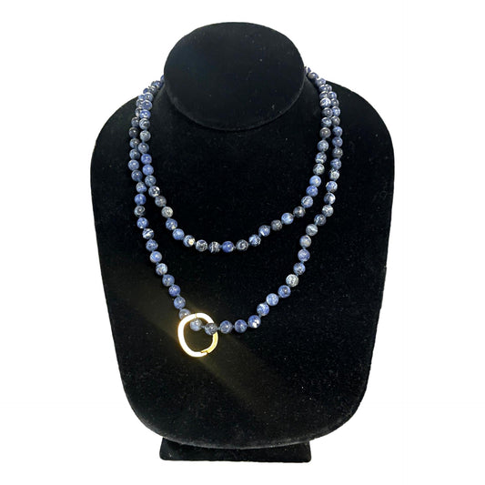 Blue Bead Necklace