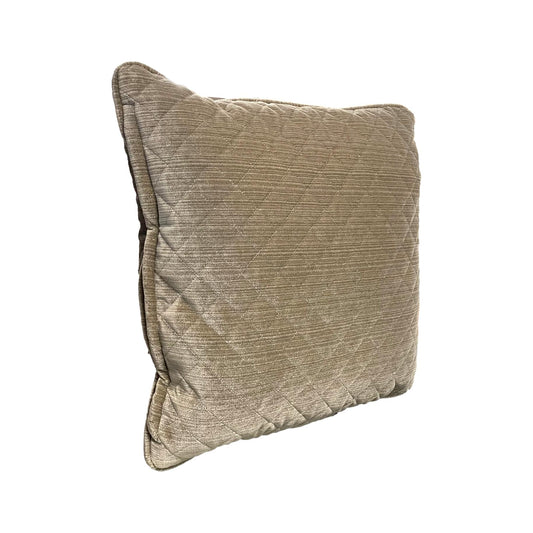 Beige Throw Pillow