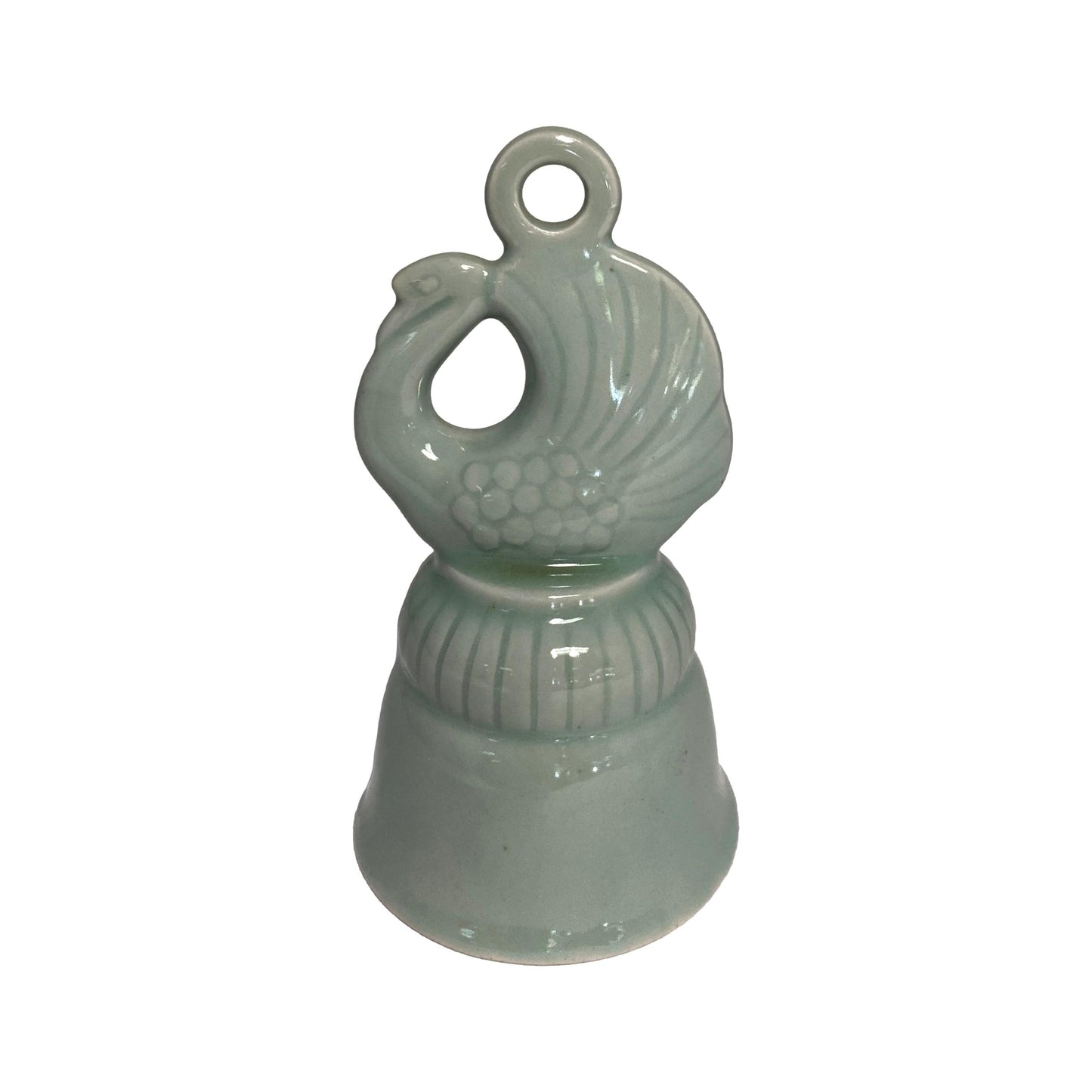 Celadon Swan Bell