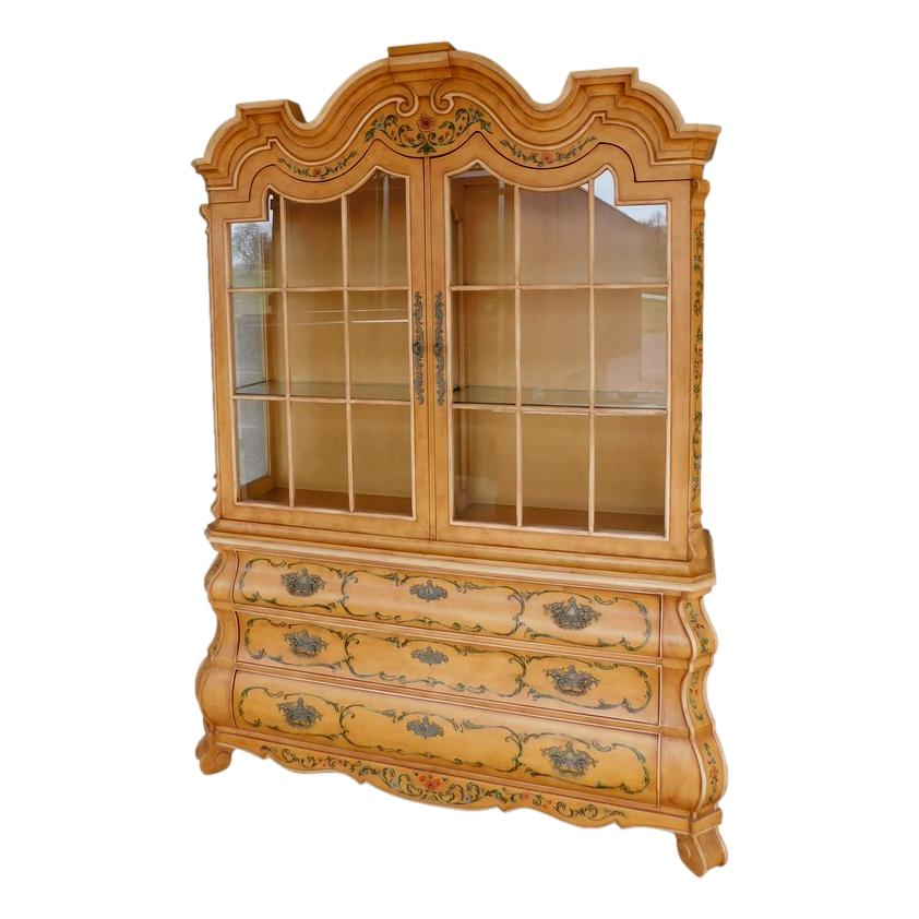 Vintage Viennese China Cabinet