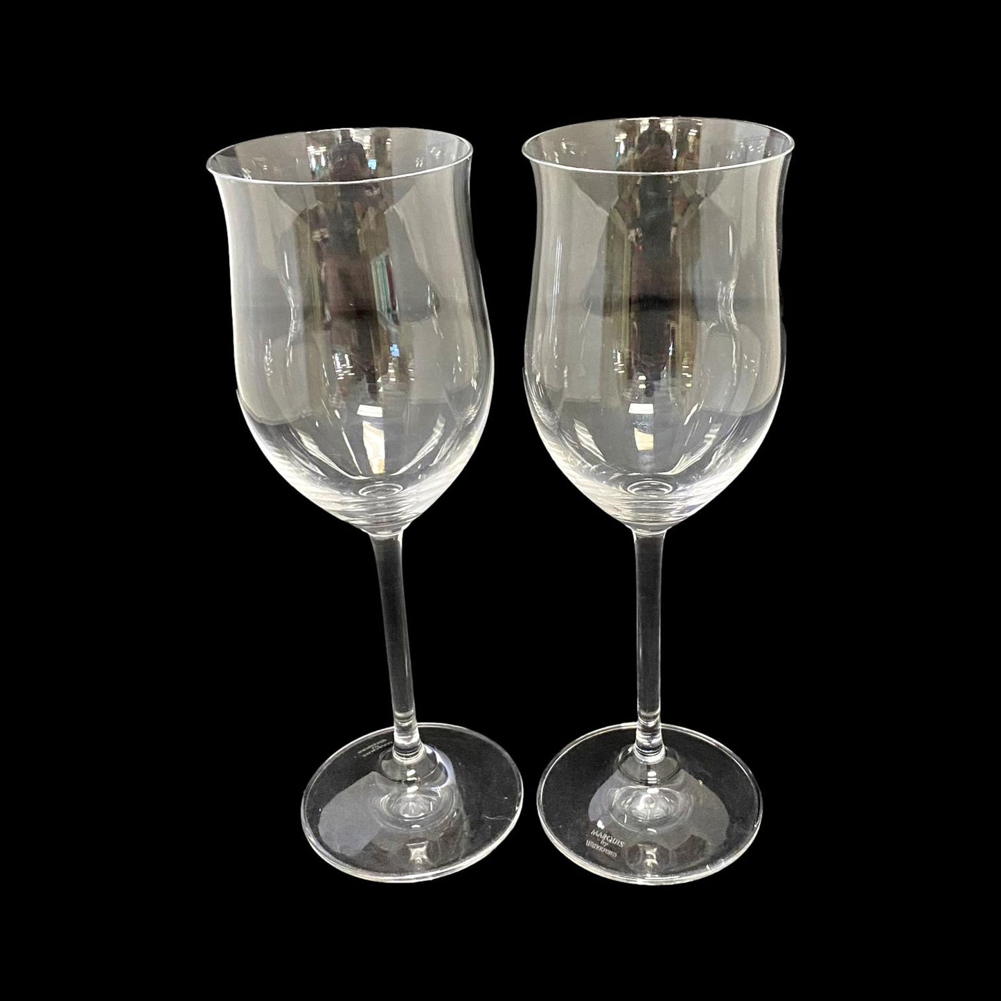 Pair of Marquis Wine Glasses