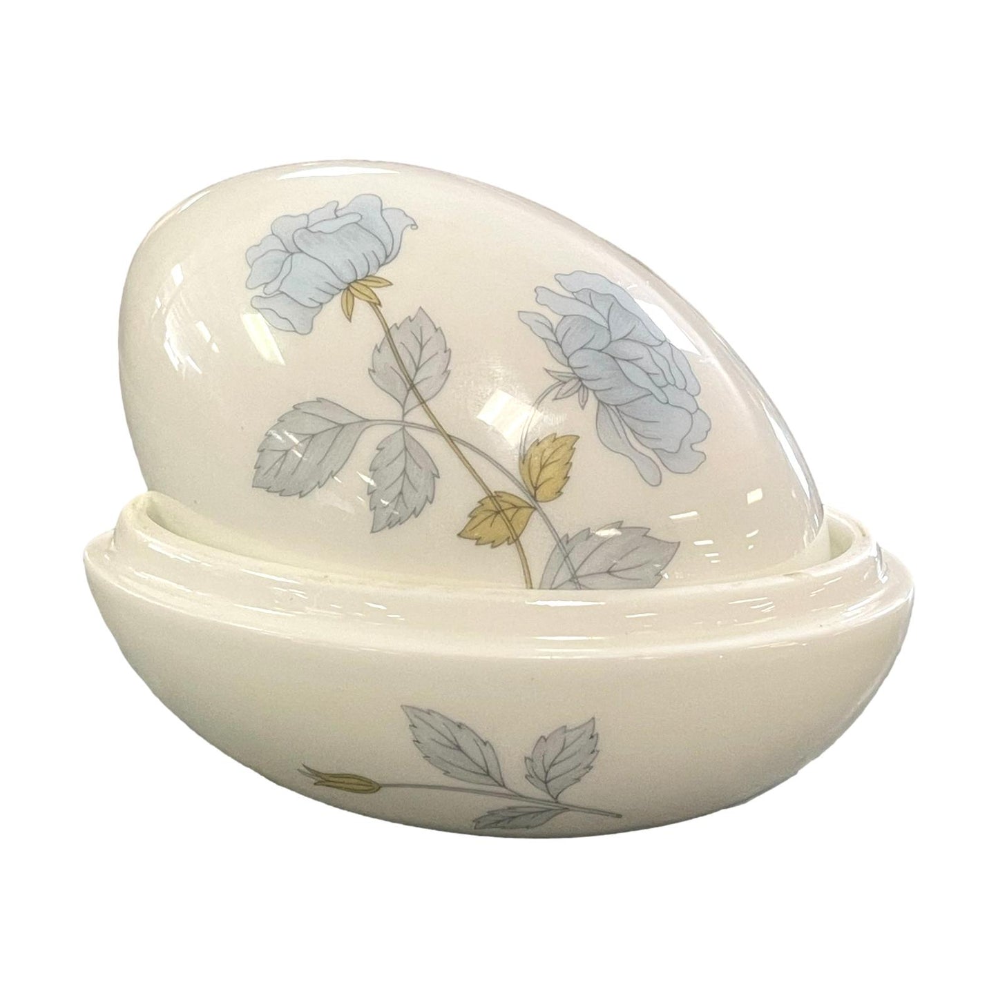 Ceramic Egg Trinket Box