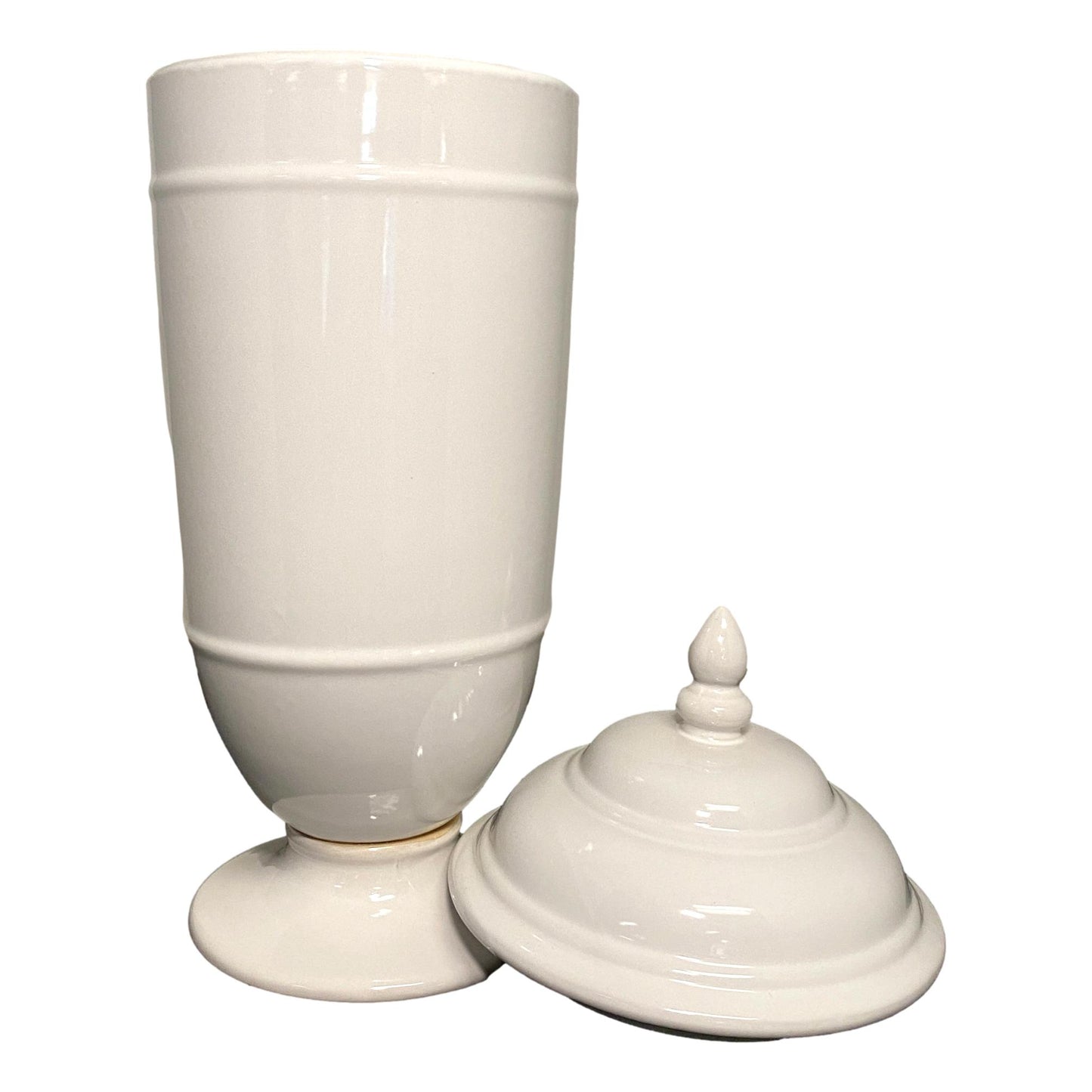 Medium White Vase