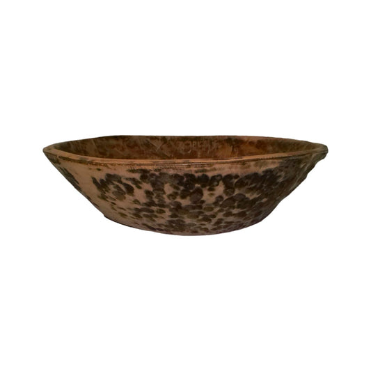Wooden Bowl with Mirror