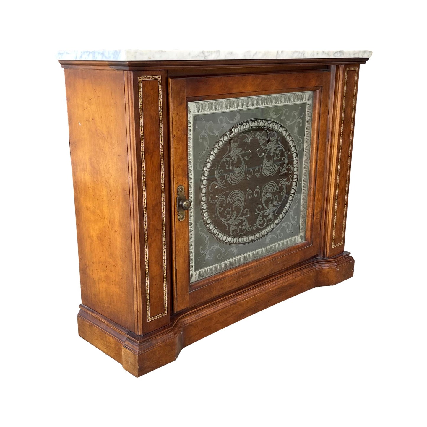 Cabinet w Marble Top