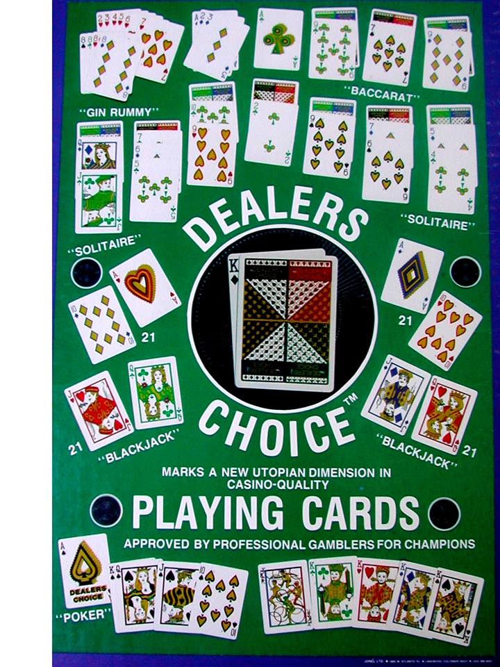 Dealer's Choice Custom Playing Cards